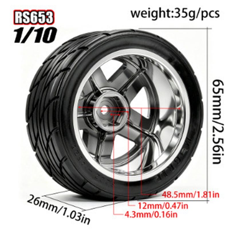 Шины ABXE-1/10 для радиоуправл – обзор и цена Wheel Rim Rc