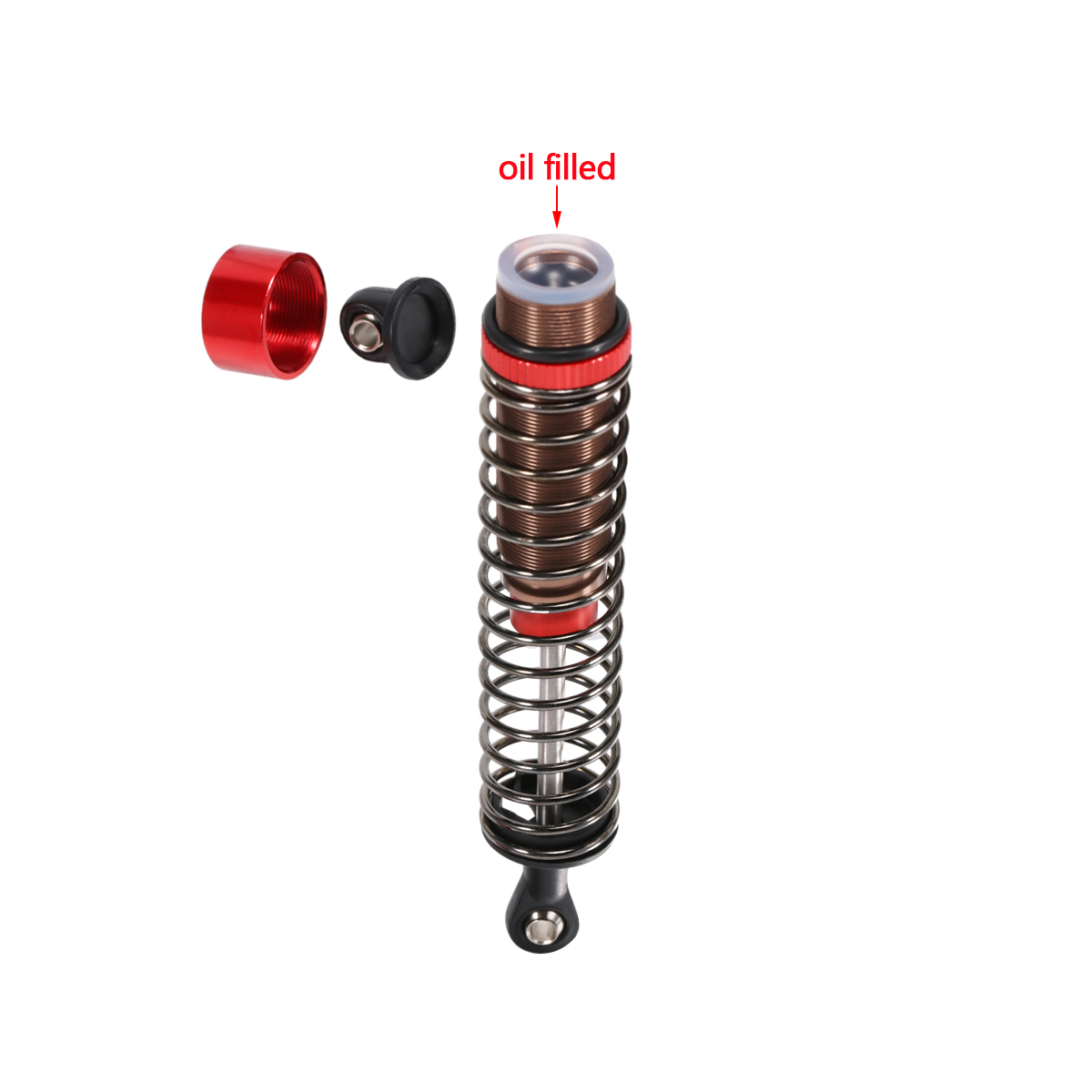 4 шт. регулируемые маслозаполн – обзор и цена Shock Absorber Rc