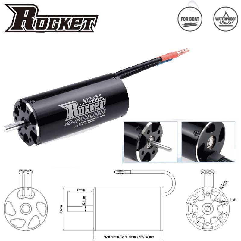 ROCKET-RC 2968 2958 2948 бесще – обзор и цена Rc Hobby Land