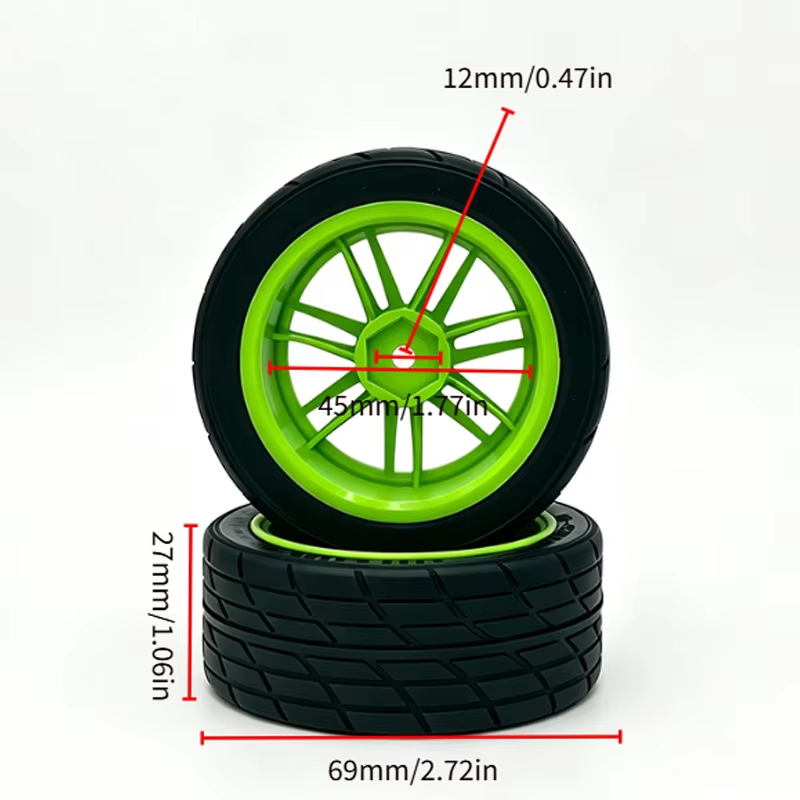 4 шт. 12 мм шестигранные резин – обзор и цена Wheel Rim Rc